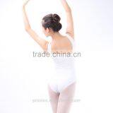 2114 Wholesale White Leotards, Cotton Spandex Gymnastics Leotards thumbnail-3