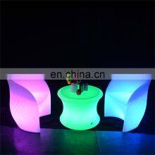 Big Size LED Cube Luminous Huel Bars Tables Battery Rechargeable Furniture Luminous Modern Led Bar Stools thumbnail-3