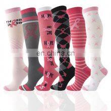 Knee High 20-30mmhg Men Women Compression Socks Aid thumbnail-4