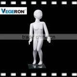 Hot Sell Full Body Fiberglass Kids Mannequin Abstract Mannequin With Sculptured Hair thumbnail-1
