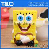 Cartoon Cute Spongebob 2600mah External Battery Power Bank thumbnail-1