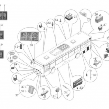 Hot Auto Parts Online Truck Sensor Parts ZK6129H 3818-00004 Air Pressure Sensor Switch for China Bus thumbnail-6