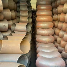 90 Degree Titanium Exhaust Pipe Fittings 5 Pcs Seamless Mandrel Bends With Welded LH-LAP Joint 5pcs Titanium Elbow thumbnail-5