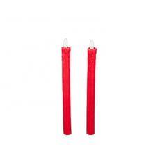 Wholesale Custom Design Table Dinner 8 Inch Battery Operated Flicker Led Taper Long Household Candles thumbnail-2
