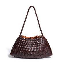 New Handbag 2026 for Women | French Style Braided PU | Forme Croissant de Lune | Beach Basket, Vacation, City thumbnail-2