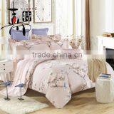 Cotton Elegant Reactive Flowers Comfortable Bedding Sets thumbnail-1