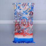 Best Selling Fresh Color Paisley Print Cotton Hijab Scarf Women thumbnail-2