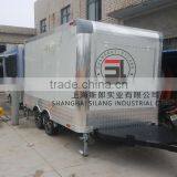 SILANG Biaxial Food Truck White Food Trailer China's Largest Factory Produce thumbnail-6