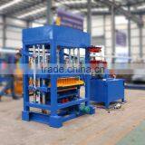 New Design QTF4-28 Diesel Powered Hydraulic Manual Interlocking Concrete Block Making Machine thumbnail-2