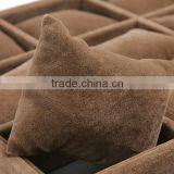 12 Grid Slots Brown Color Jewelry Organizer Watches Display Storage Box Case Gift Boxes Bracelet Display Shelf thumbnail-2