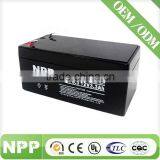 12v3.3ah vrla power good quality battery