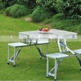 Outdoor Folding Aluminum Picnic Table thumbnail-1