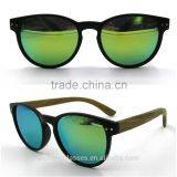 2015 Hot Design Bamboo Temple Sunglasses PC Frame Unique Eyewear Durable Sunglasses thumbnail-1