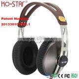 Most Popular Wholesale Best Driver Super Sound Music Retro Headphone With In-line Microphone or Detachable Microphone thumbnail-2