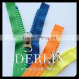 Contrast Bright Colourful Safety wear Plastic Resin Vislon Zipper