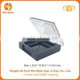 Plastic Box Empty Loose Powder Case Square Plastic Case for Eyeshadow thumbnail-1