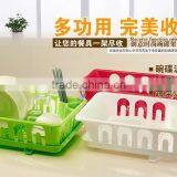 Plastic Drop Dish Rack Tableware Receive Waterlogging Caused by Excessive Rainfall Dishes Shelf thumbnail-2