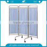 AG-SC002 With Four Wheels CE&ISO Approved for Folding Hospital Bed Screen Curtain thumbnail-1