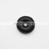 Good Quality 7cm Black hair Bun donut for hair Accessories 20g