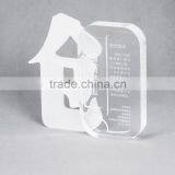 New Design Chinese Characters Shaped Frosted Acrylic Trophy and Awards thumbnail-2