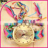 DIY Watches Hand-Woven Watch Ladies Quarzt Watches New Brand Handmade Braided Watch