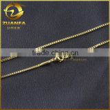 factory direct sell gold plated square box chain necklace stainless steel chain                        
                                                Quality Choice
                                                                    Supplier's Choic