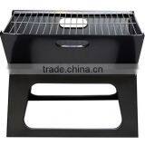 Easy Maneuverable X Shape Portable Charcoal Bbq Grill thumbnail-2