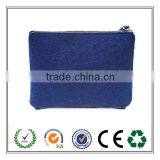 Chinese factory lowest price and fashional felt cosmetic bag