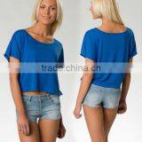 Customl Ladies Blank Crop Tops Wholesale Women thumbnail-3
