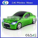 Mini Wireless Car Mouse With Blue Headlight thumbnail-1