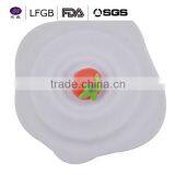 2014new Design Food Grade Silicone Cup Lids, Fashionable Silicone Coffee Cup Cover ,silicone Mug Cover