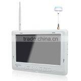 No Blue Screen 7 Inch Aerial Screen Wireless 32ch 5.8g White Color Lcd Display thumbnail-2