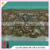 HC-7484-1 Hechun 2016 Crystal Material Iron On Bridal Belt Bride Sash thumbnail-3