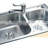 Amico Hot Sale Polished Stainless Steel Kitchen Sink
