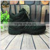 New Design Black Genuine Leather Hiking Boots Military Army Boots thumbnail-1