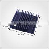 Manufacturer Supply Custom 6063 Extrusion Heatsink With Black Anodized