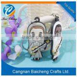 Yellow T-shirt Shaped Keychain as Business Gift Made in Wenzhou Cangnan by Best Manufactory in Low Price and Good Quality thumbnail-4