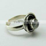Unforgettable !! Rainbow Moonstone 925 Sterling Silver Ring, Handmade Silver Jewelry, Silver Jewelry 925 thumbnail-1