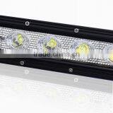 Single Row 120w Slimline Led Emergency Light Strip Bar Waterproof With Sliding Bracket for 4x4 Offroad Cars thumbnail-4