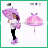 kid 17 inch gilr promotional child ears umbrella