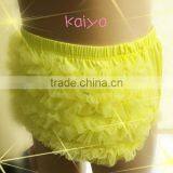 Latest Design Newborn Underwear Baby Comfortable Ruffle Bloomer thumbnail-6