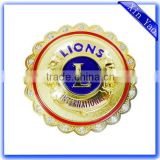 Wholesale International Lion Club high quality custom metal logo pins                        
                                                Quality Choice