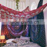 Indian Mandala Tapestry Wall Hanging Home Decor Tapestry Bedspread Beach Throw Picnic Sheet Hippie Boho Bohemian Tapestry thumbnail-5