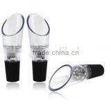 2015 New Design Promotional Silicone Foil Red Wine Pourer With High Quality