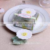 Flower Blossom Ceramic Salt and Pepper Shakers Wedding Favors