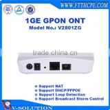 FTTH mini White Casing Route Function 1 GE ONU GPON Managed through OMCI/WEB/CLI
