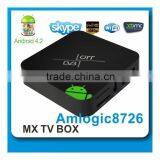 Amlogic MX Dual Core android 4.2 IP TV box /XBMC DVB-T2 set top box