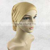 Wholesale New Charming Hijab Tube Turban Hats Arrvial Under Scarf Bonnet Inner Muslim Jersey Caps thumbnail-2