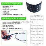 Top Quality Most Popular 120w Sunpower Flexible Solar Panel for RV, Marine thumbnail-1
