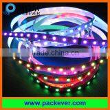 60 LEDs/m 10 pixels/m addressable RGB 24V DMX512 LED strip